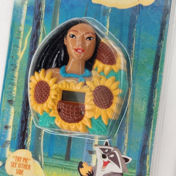 Vintage - NOS Disney's Clippity Clock - Pocahontas & Meeko - Picture 2 of 5